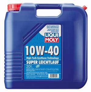 Моторное масло Liqui Moly Super Leichtlauf SAE 10w40, 20л